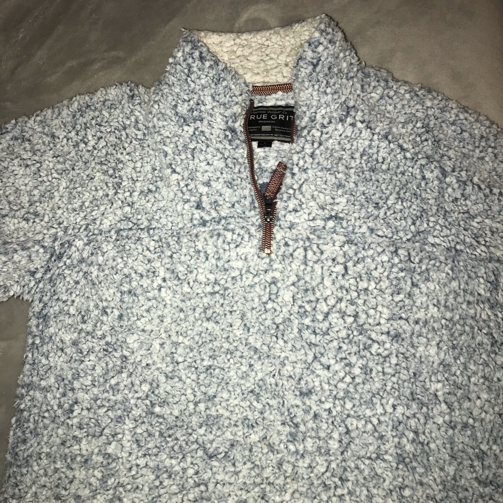 True Grit Sherpa Quarter Zip